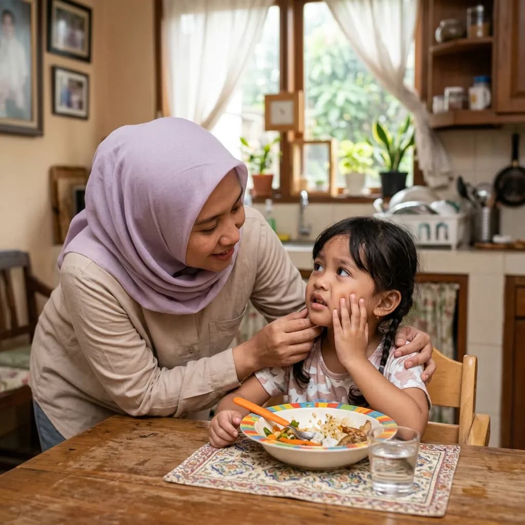Gigi Susu Anak Berlubang tapi Tidak Pernah Mengeluh Sakit, Haruskah Ditambal?